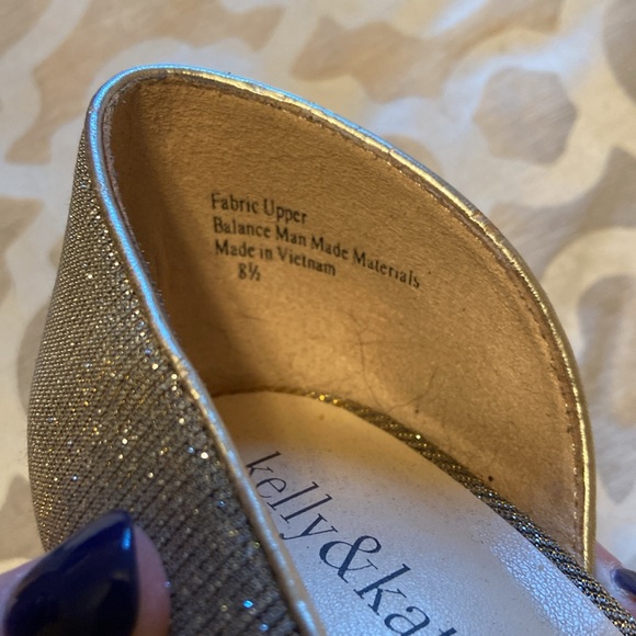 Kelly and Katie silver heels 8.5 - Picture 6 of 6